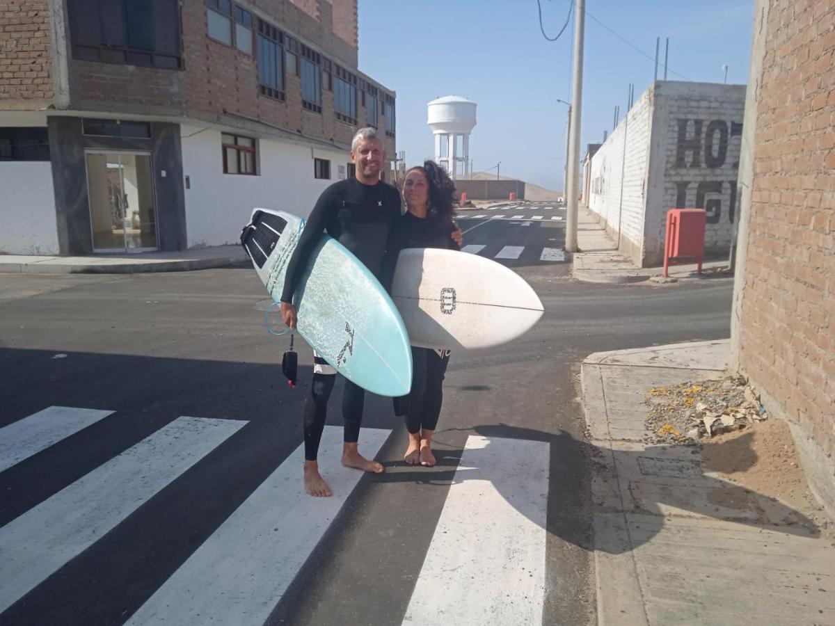 Chicama Surf Camp Hotel Puerto Chicama Bagian luar foto